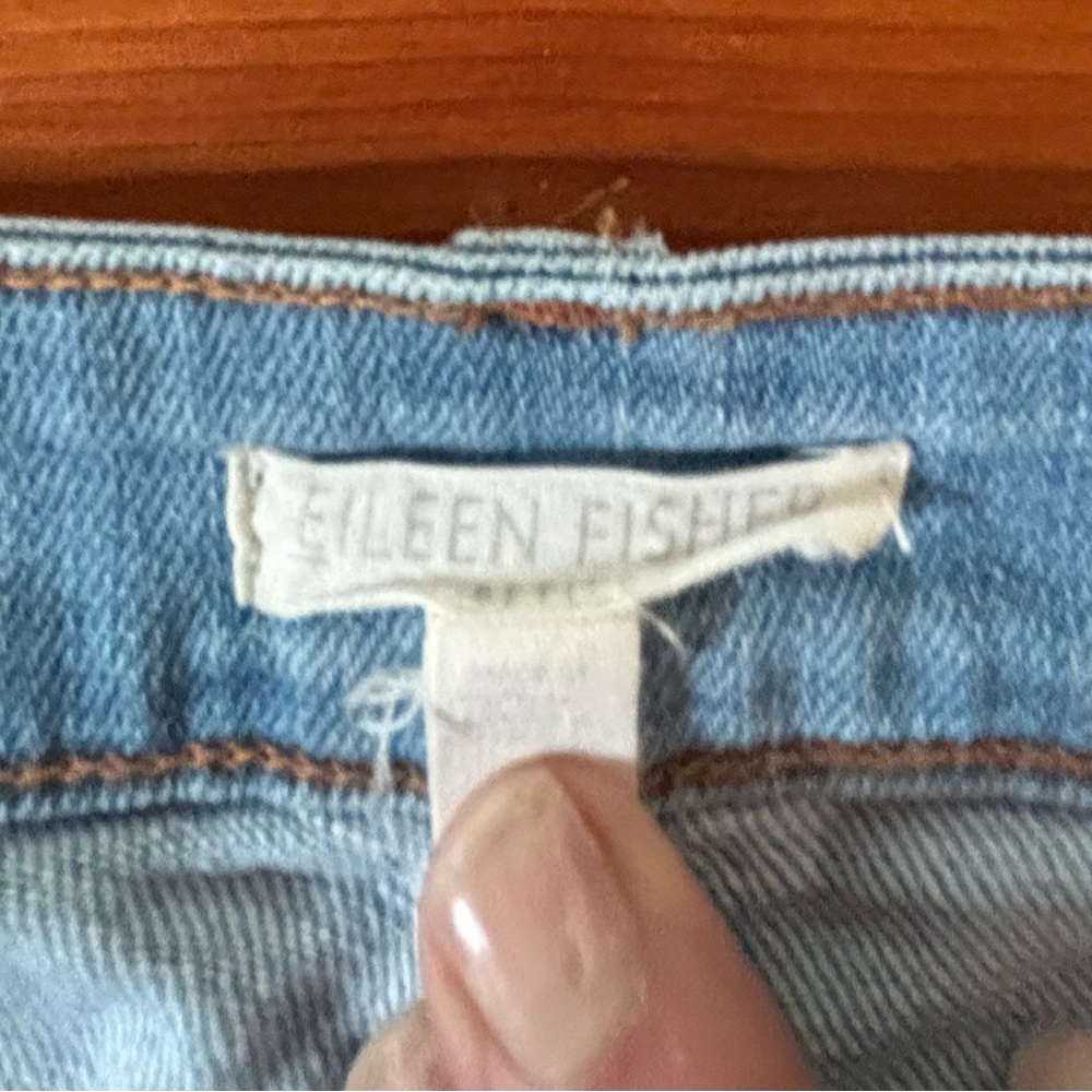 Eileen Fisher 16P Light Blue Jeans - Picture 3 of 5